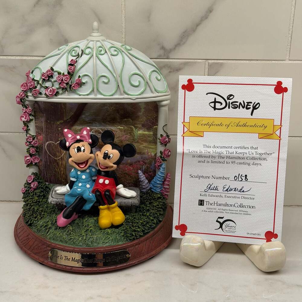 Disney Love Is The Magic That Keeps Us Together Mickey Minnie Mouse Hamilton Col